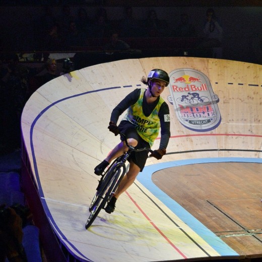 Rider Helmuts Petersons, also from Lithuania, reached 4th place in the Fixie category